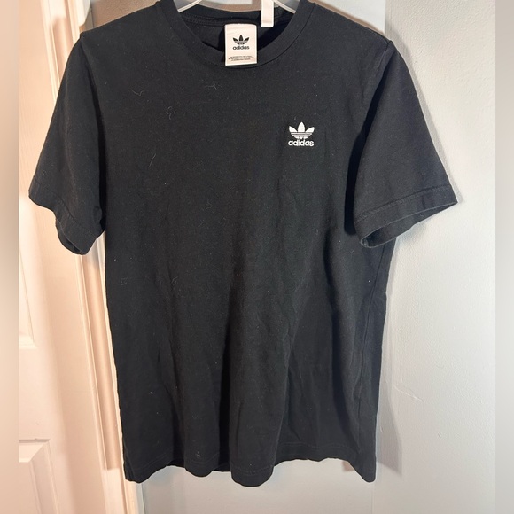 Adidas Plain Black Shirt - Picture 3 of 5